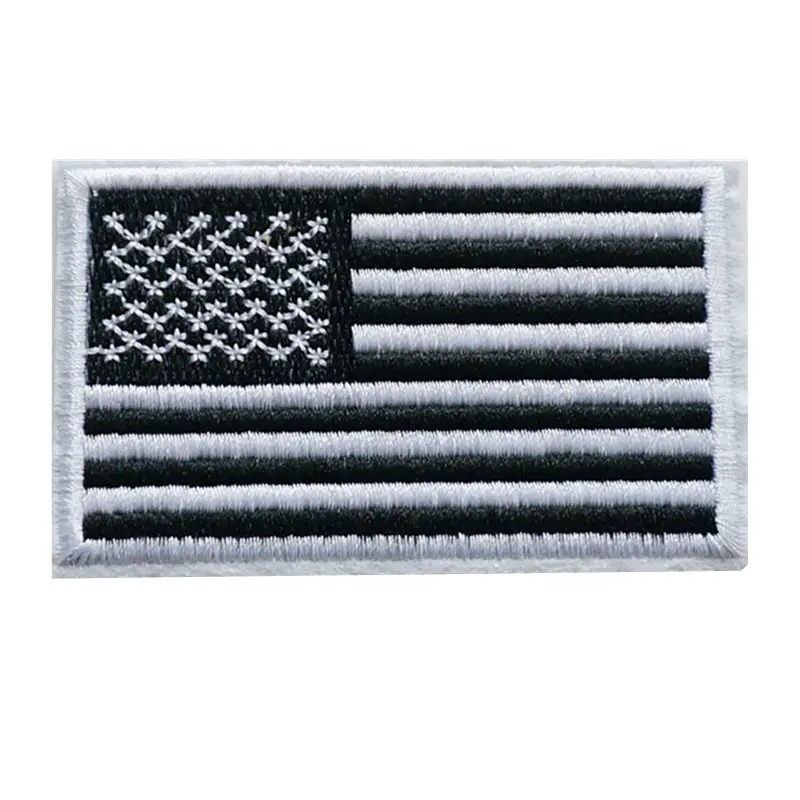 Black White USA America Flag Embroidery Sew Iron On Patches Badges For Bag Jeans Hat T Shirt DIY Appliques Craft Decoration
Black White USA America Flag Embroidery Sew Iron On Patches Badges For Bag Jeans Hat T Shirt DIY Appliques Craft Decoration