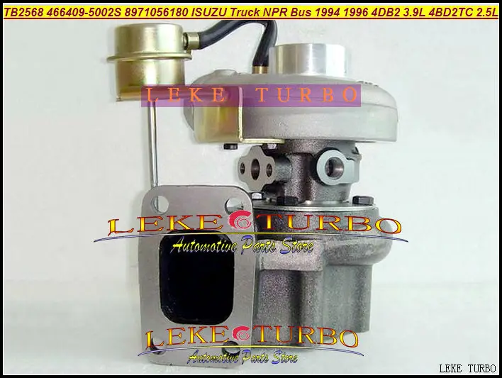 НОВЫЙ TB2568 466409 466409 -5002С 8971056180 8- 97105618 -0 Turbo для грузовика ISUZU NPR Bus 1994 1996 4DB2 4.0L 3.9L 4BD2-TC 2.5L 140HP
НОВЫЙ TB2568 466409 466409 -5002С 8971056180 8- 97105618 -0 Turbo для грузовика ISUZU NPR Bus 1994 1996 4DB2 4.0L 3.9L 4BD2-TC 2.5L 140HP