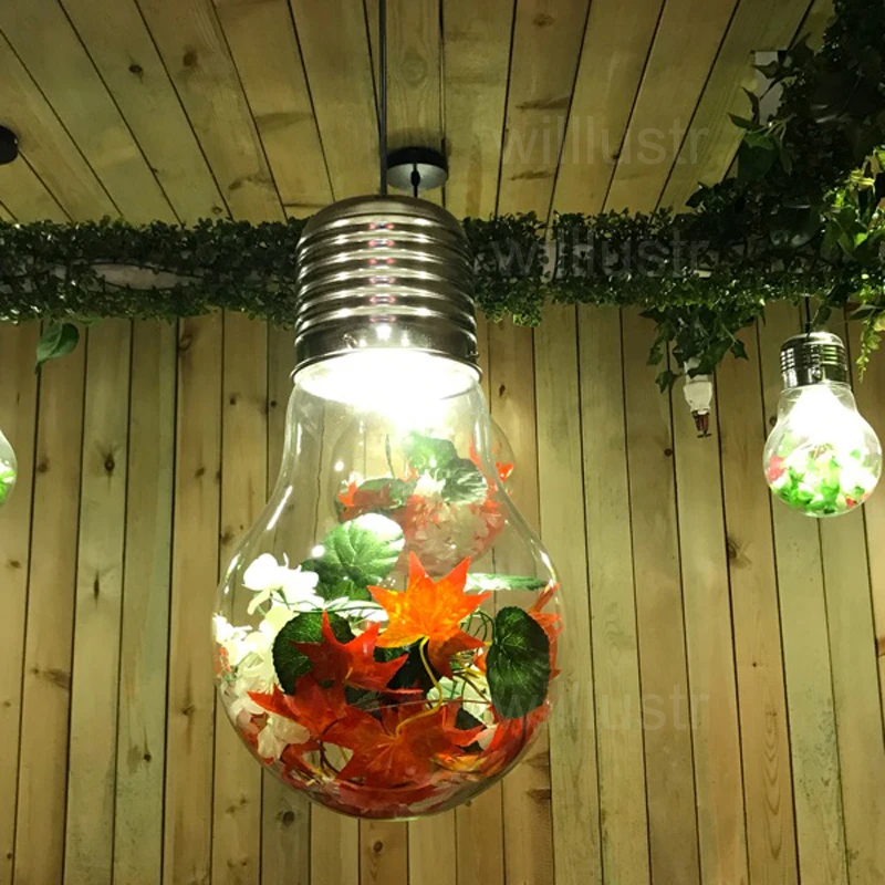 Clear Glass Mega Bulb Pendant Lamp Green Plant Flower Suspension Light Dining Room Store Hotel Cafe Hanging Ceiling Chandelier
Clear Glass Mega Bulb Pendant Lamp Green Plant Flower Suspension Light Dining Room Store Hotel Cafe Hanging Ceiling Chandelier