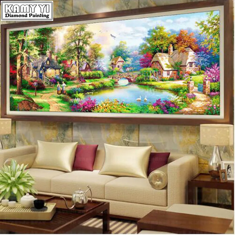 2019 5D Diamond Painting New Arrivals Pastoral Landscape Cottage Diamond Embroidery pictures of Rhinestones Decor Living XY20
2019 5D Diamond Painting New Arrivals Pastoral Landscape Cottage Diamond Embroidery pictures of Rhinestones Decor Living XY20