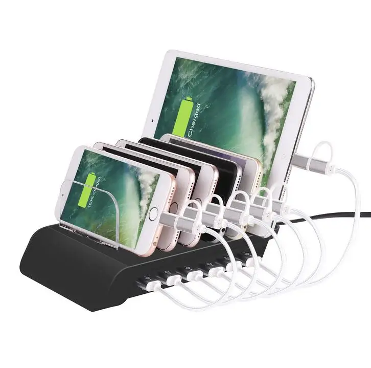 Зарядное устройство USB с несколькими портами, станция с 6 USB-портами для быстрой зарядки iPhone 7 6 6S 5 Samsung xiaomi redmi iwatch
Зарядное устройство USB с несколькими портами, станция с 6 USB-портами для быстрой зарядки iPhone 7 6 6S 5 Samsung xiaomi redmi iwatch