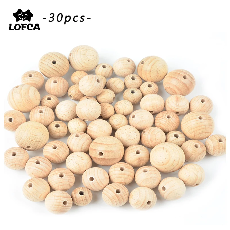 30pcs Wooden Beads 12/15/20mm Natural Color Eco-Friendly Wood Beads DIY Jewelry Making Baby Toys Wooden Beads Jewelry Wholesale
30pcs Wooden Beads 12/15/20mm Natural Color Eco-Friendly Wood Beads DIY Jewelry Making Baby Toys Wooden Beads Jewelry Wholesale