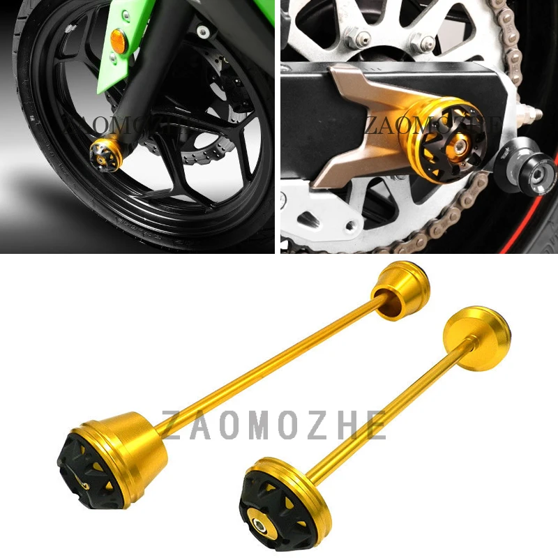 Motorcycle CNC before Rear Wheel Fork Axle Sliders Cap Crash Protector For Kawasaki Z900 2017 2018 2019 2020
Motorcycle CNC before Rear Wheel Fork Axle Sliders Cap Crash Protector For Kawasaki Z900 2017 2018 2019 2020