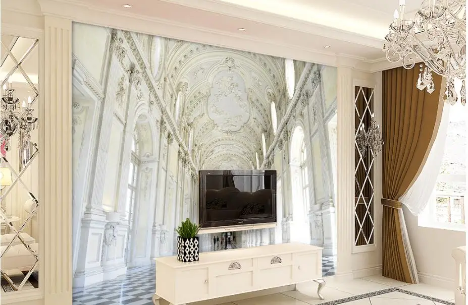 European palace Wallpaper For Walls 3 D Photo Wall papers Home Decor For Living room TV Background
European palace Wallpaper For Walls 3 D Photo Wall papers Home Decor For Living room TV Background