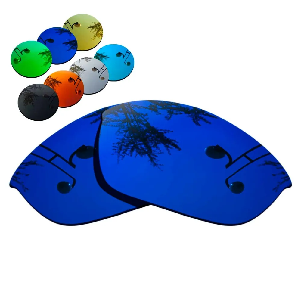 100% Precisely Cut Polarized Replacement Lenses for Half Jacket 2.0 Sunglasses Deep Blue Mirrored Coating Color- Choices
100% Precisely Cut Polarized Replacement Lenses for Half Jacket 2.0 Sunglasses Deep Blue Mirrored Coating Color- Choices