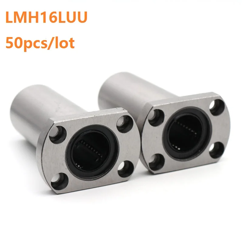 50pcs/lot LMH16LUU Long Type Oval Flange linear motion ball bearing bushing for CNC 3D printer Linear Rod
50pcs/lot LMH16LUU Long Type Oval Flange linear motion ball bearing bushing for CNC 3D printer Linear Rod