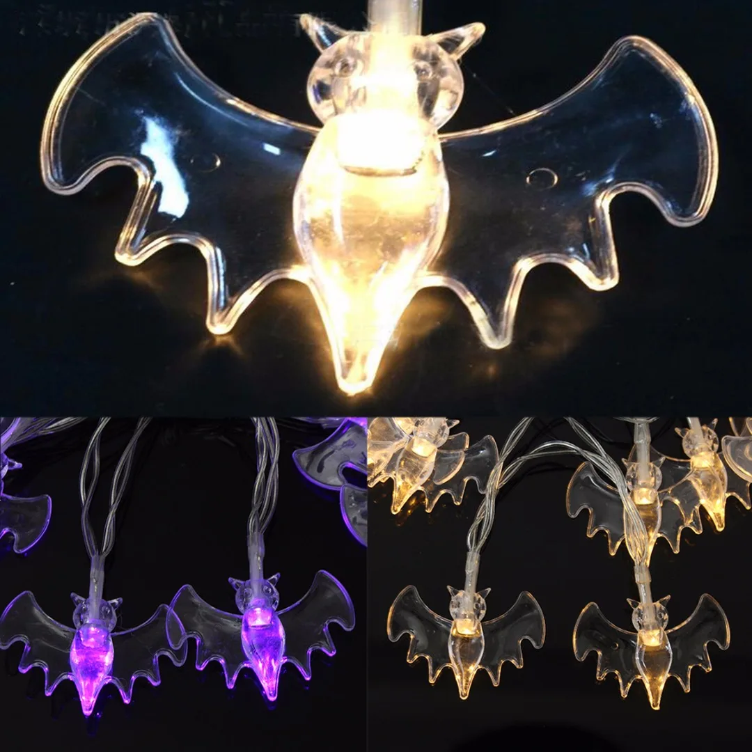 NewStyle 20 LED Bat String Lights Lamp Halloween Fairy Party Garden Window Hanging Decor
NewStyle 20 LED Bat String Lights Lamp Halloween Fairy Party Garden Window Hanging Decor