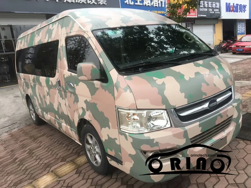Army Military Green Camouflage Vinyl Sheet Car Truck Wrap Foil Sticker with Air Free Bubble
Army Military Green Camouflage Vinyl Sheet Car Truck Wrap Foil Sticker with Air Free Bubble