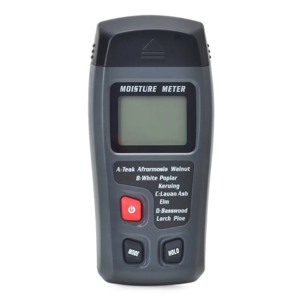 Digital Wood Moisture meter Hygrometer materials moisture meter tester Range:0~99.9%
Digital Wood Moisture meter Hygrometer materials moisture meter tester Range:0~99.9%