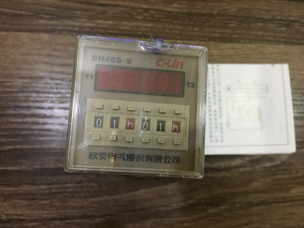 C-Lin DH48S-S digital display dual-set cycle time relay AC220V
C-Lin DH48S-S digital display dual-set cycle time relay AC220V