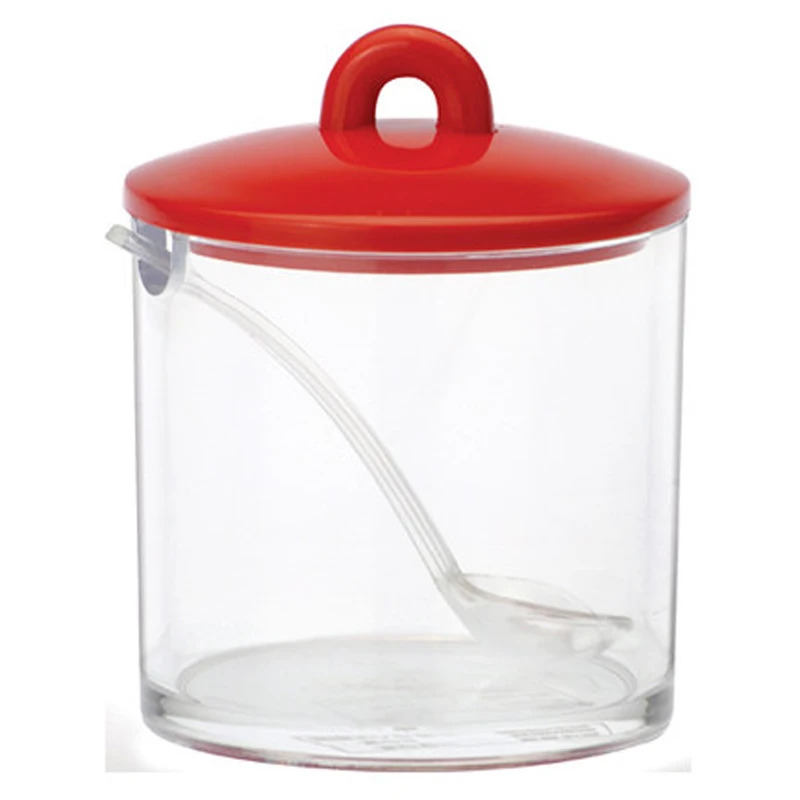 Plastic Seasoning Pot with Scoop, Acrylic Sugar Bottle, Plastic Spice Jar, YAB007
Plastic Seasoning Pot with Scoop, Acrylic Sugar Bottle, Plastic Spice Jar, YAB007
