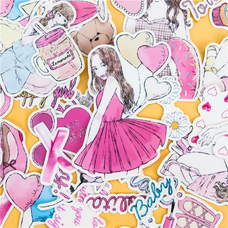 38pcs Creative kawaii Japanese Mori girls Daily life scrapbooking stickers /decorative sticker /DIY craft photo albums/Children
38pcs Creative kawaii Japanese Mori girls Daily life scrapbooking stickers /decorative sticker /DIY craft photo albums/Children
