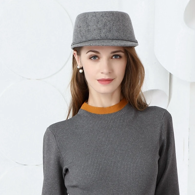 Women Fashion Hat 2017 NEW Autumn Winter Army Wool Hat Elegant Lady Fedoras Keep Warm Casual Wool Caps B-7453
Women Fashion Hat 2017 NEW Autumn Winter Army Wool Hat Elegant Lady Fedoras Keep Warm Casual Wool Caps B-7453