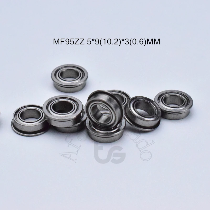 Flange Bearing 10pcs MF95ZZ 5*9(10.2)*3(mm) free shipping chrome steel Metal Sealed High speed Mechanical equipment parts
Flange Bearing 10pcs MF95ZZ 5*9(10.2)*3(mm) free shipping chrome steel Metal Sealed High speed Mechanical equipment parts
