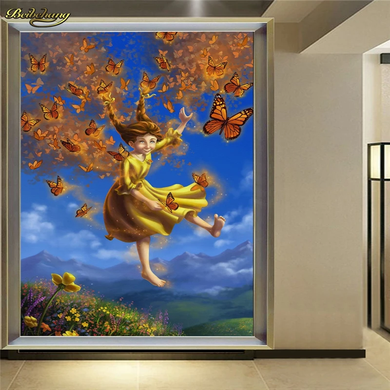 beibehang Custom Photo Wallpaper Mural Wall Stickers Fantasy Dancing Little Girl Butterfly Deviation Background Wall
beibehang Custom Photo Wallpaper Mural Wall Stickers Fantasy Dancing Little Girl Butterfly Deviation Background Wall