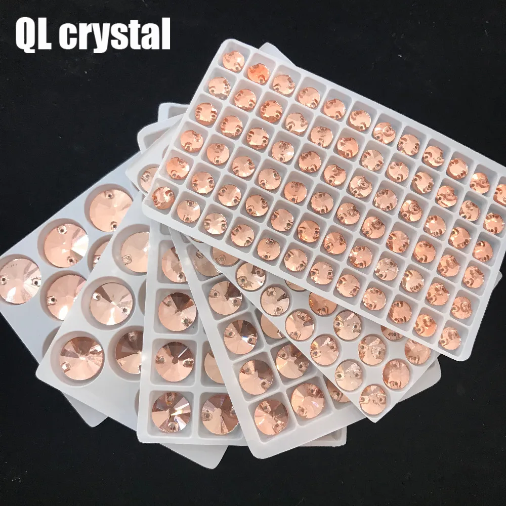 QL Glass Crystal Sew on Rhinestones Colors Flatback Round stone for wedding dress DIY clothing bags shoes accessories
QL Glass Crystal Sew on Rhinestones Colors Flatback Round stone for wedding dress DIY clothing bags shoes accessories