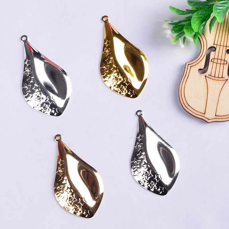 50pcs/lot copper material gold silver blank big leaf charm pendant accessories for bracelet DIY jewelry making
50pcs/lot copper material gold silver blank big leaf charm pendant accessories for bracelet DIY jewelry making