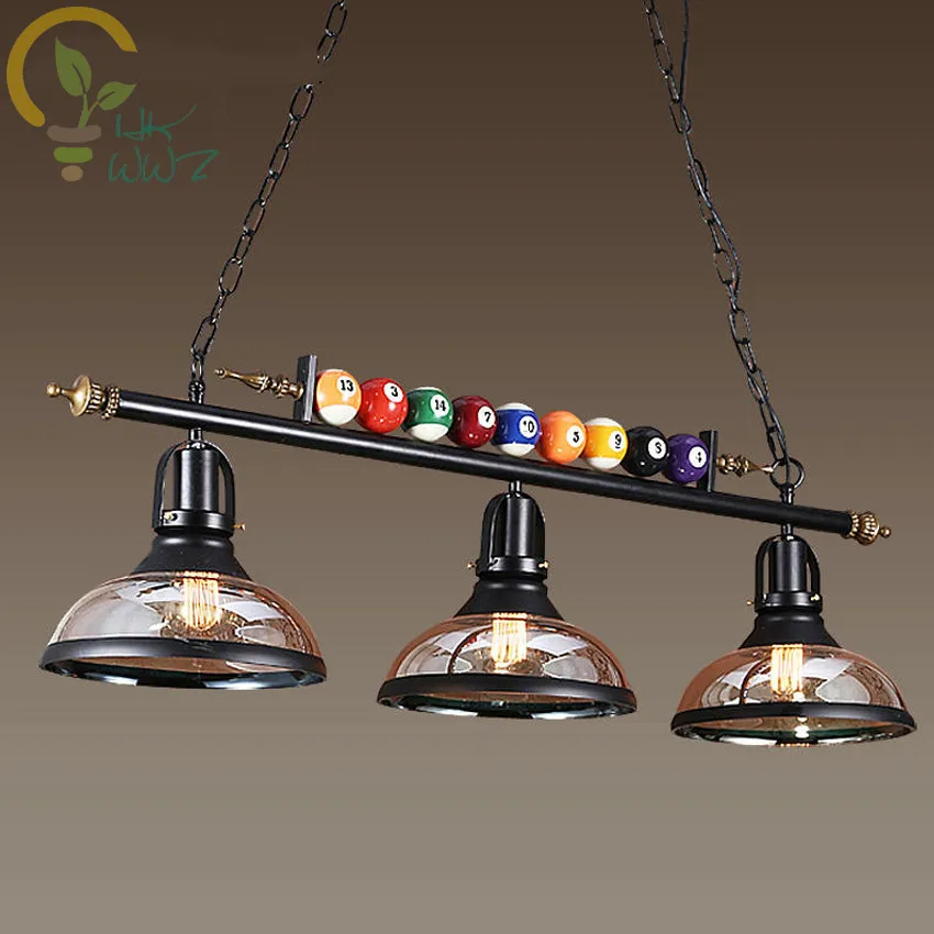 Creative Pool Table Pendant Lamp Nordic Decorate Lights Retro Industrial E27 Pendant Lights Restaurant Bar Cafe Hanging Lamp
Creative Pool Table Pendant Lamp Nordic Decorate Lights Retro Industrial E27 Pendant Lights Restaurant Bar Cafe Hanging Lamp