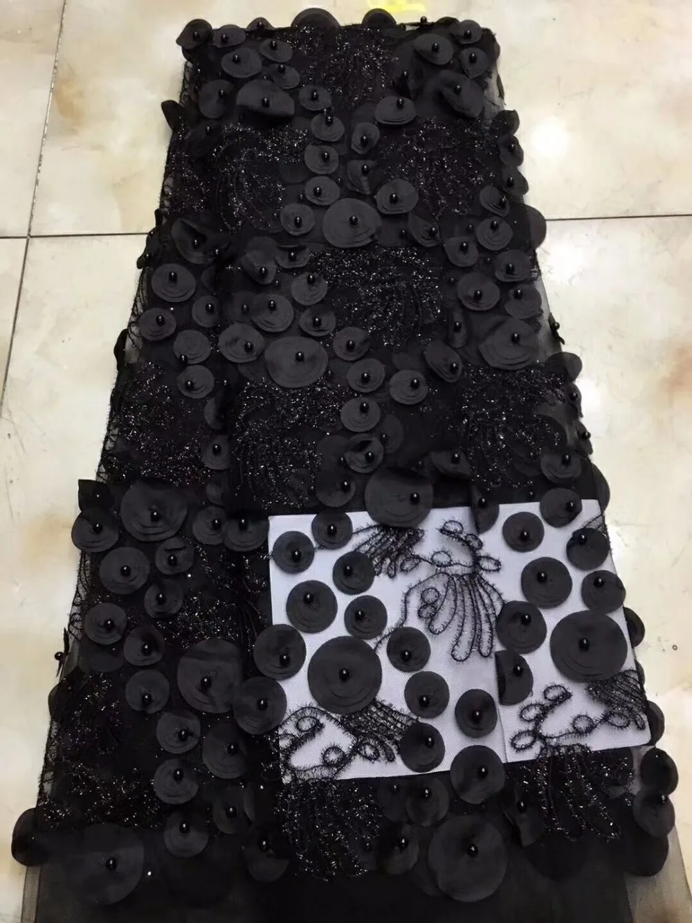 High-Quality Africa Nigerian Sequins Cotton Embroidery Lace Fabric Tulle 5 Yards for Wedding Party Dresses Chiffon JL563 2026
High-Quality Africa Nigerian Sequins Cotton Embroidery Lace Fabric Tulle 5 Yards for Wedding Party Dresses Chiffon JL563 2026