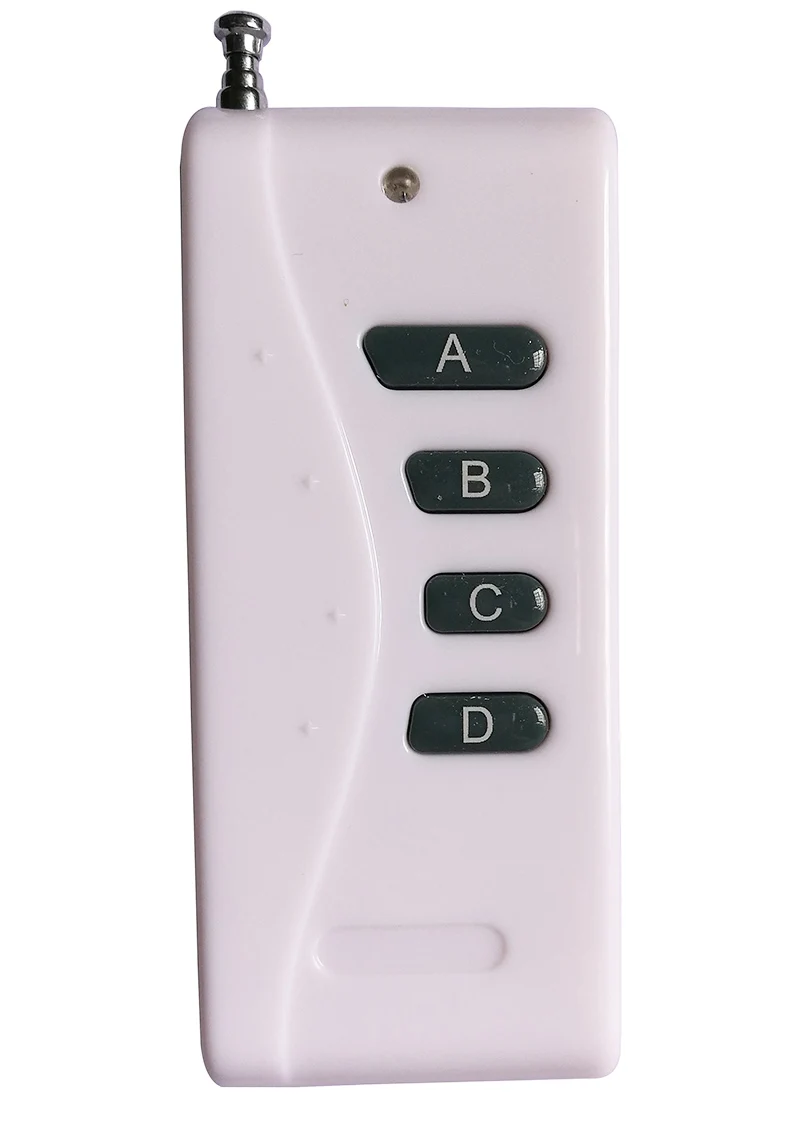 xuanlongyuan 500M Long Range 4CH RF Transmitter 4 CH Channel RF Wireless Remote Contro ,315/433.92MHZ/ /lamp/Garage Door/shutter
xuanlongyuan 500M Long Range 4CH RF Transmitter 4 CH Channel RF Wireless Remote Contro ,315/433.92MHZ/ /lamp/Garage Door/shutter