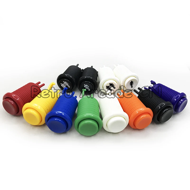 Good touch feeling Arcade Button with Durable microswitch for arcade game machine and MAME controller
Good touch feeling Arcade Button with Durable microswitch for arcade game machine and MAME controller