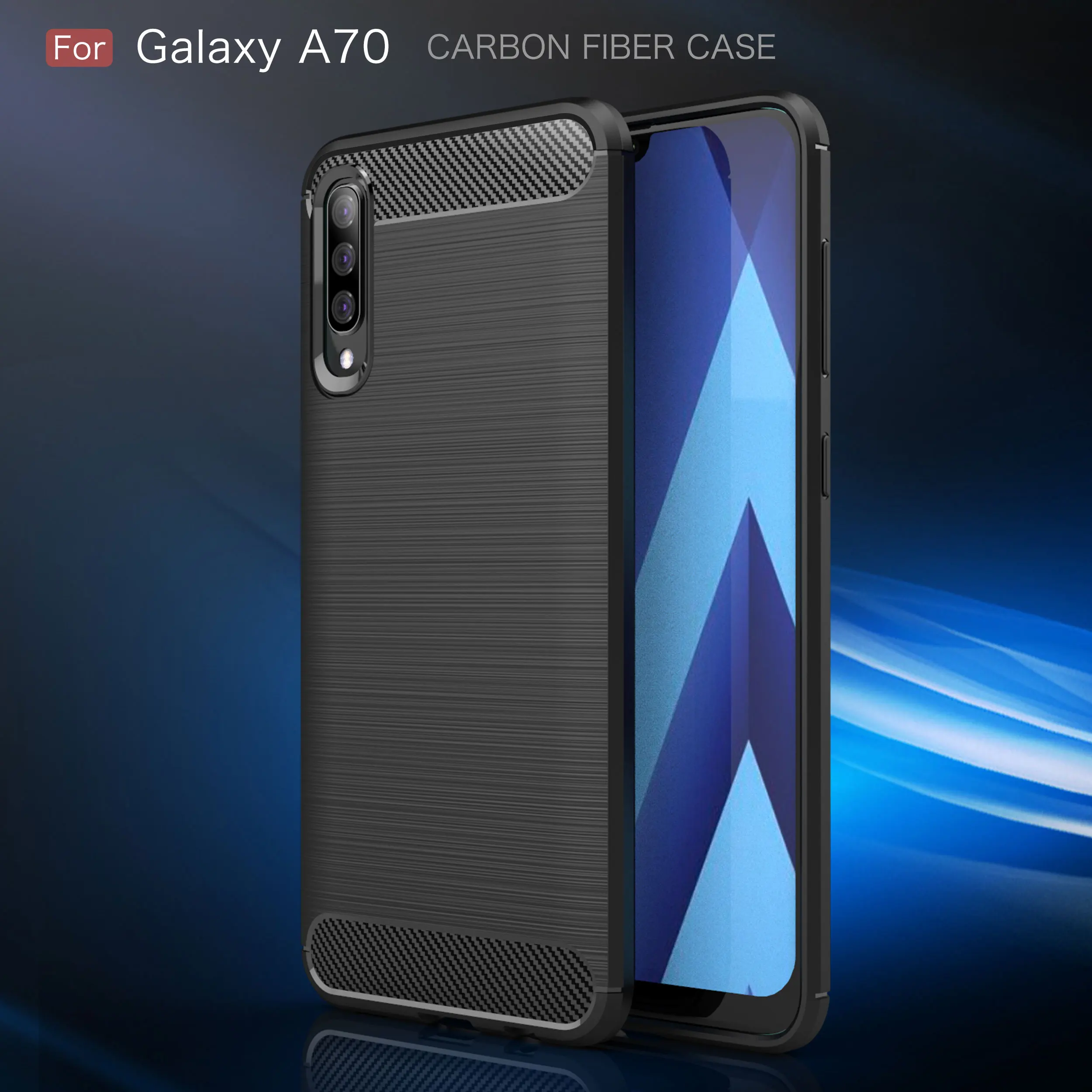 Мягкий чехол Kolpler для Samsung Galaxy A50, чехол из углеродного волокна, мягкий силиконовый бампер из ТПУ, задняя крышка для A70, чехол
Мягкий чехол Kolpler для Samsung Galaxy A50, чехол из углеродного волокна, мягкий силиконовый бампер из ТПУ, задняя крышка для A70, чехол