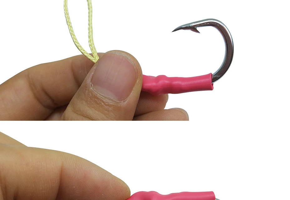 Anzuelo de pesca con conector de señuelo