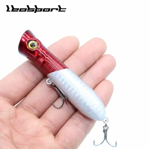 1 pz Popper Wobbler richiamo di Pesca misura kosadaka yo zuri asta galleggiante crankbait esca artificiale peche poper pop pesca carpa luccio