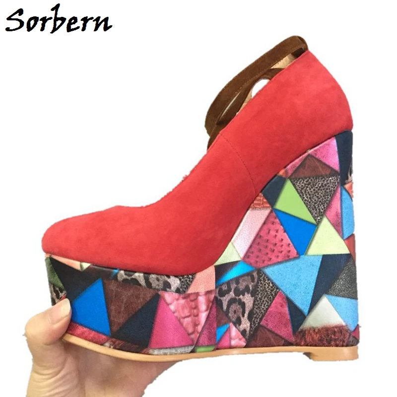 Sorbern Red Women Spring Pumps Ankle Straps Shoes For Ladies Designer Brand Custom Color Size 10 High Heel Round Toe Femmes Pump
Sorbern Red Women Spring Pumps Ankle Straps Shoes For Ladies Designer Brand Custom Color Size 10 High Heel Round Toe Femmes Pump