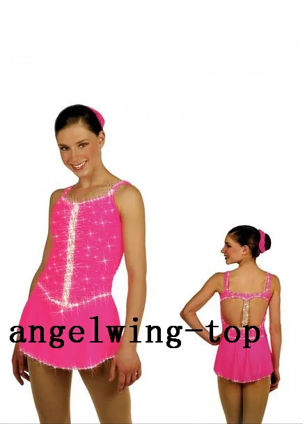 Pink Figure Skating Dresses Girls No Sleeves Ice Skating Dress Competition Crystals Ice Figure Skating Dresses Custom V42
Pink Figure Skating Dresses Girls No Sleeves Ice Skating Dress Competition Crystals Ice Figure Skating Dresses Custom V42