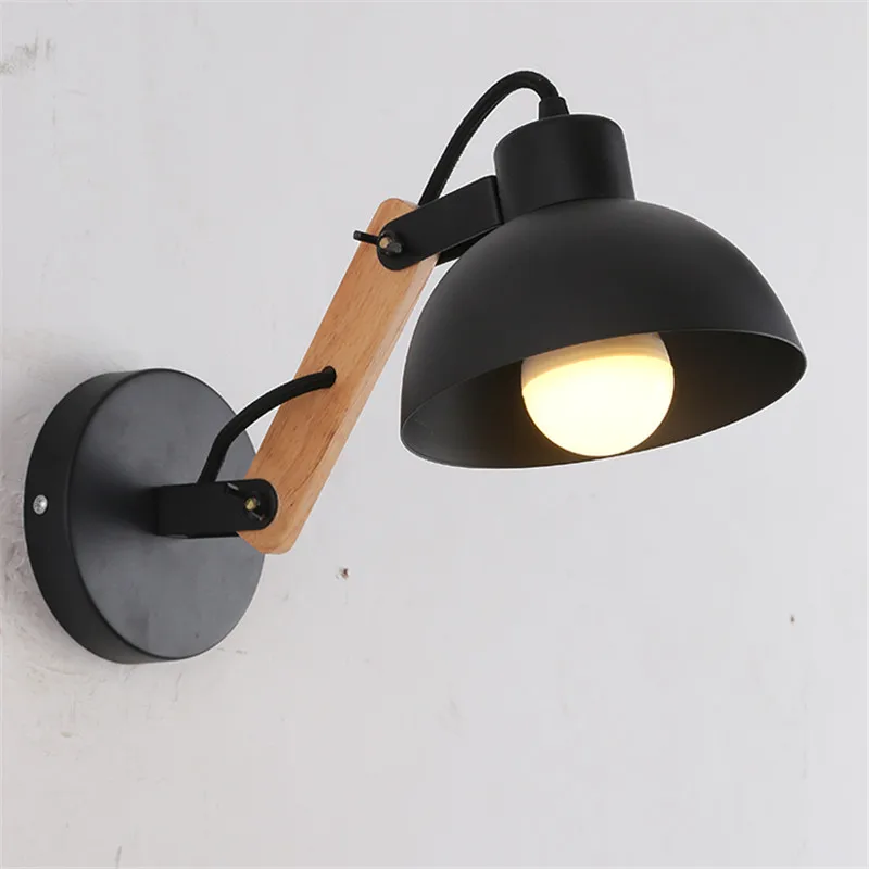 Nordic retro industrial style wall lamp creative personality wood art simple single-headed restaurant bar aisle wall lights
Nordic retro industrial style wall lamp creative personality wood art simple single-headed restaurant bar aisle wall lights