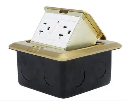 Floor Mounted 120V 20A Dual GFCI Receptacle With Shutter From Factory US Goverment Ground Socket
Floor Mounted 120V 20A Dual GFCI Receptacle With Shutter From Factory US Goverment Ground Socket