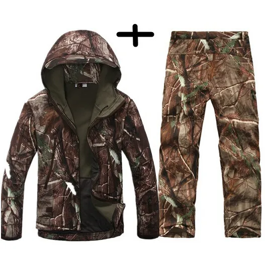 TAD Gear Tactical Softshell Camouflage Jacket Set Men Camping Windbreaker Waterproof Hiking Clothes Set Fleece Outdoors Jacket
TAD Gear Tactical Softshell Camouflage Jacket Set Men Camping Windbreaker Waterproof Hiking Clothes Set Fleece Outdoors Jacket