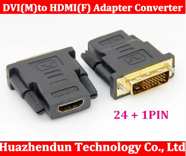 High quality Gold Plated DVI Male To HDMI Female Adapter Converter, 50PCS/lot Free Shipping
High quality Gold Plated DVI Male To HDMI Female Adapter Converter, 50PCS/lot Free Shipping