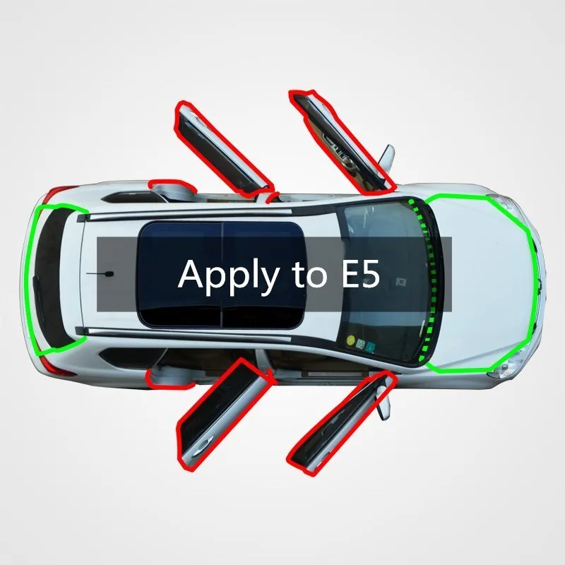 Car Strips Sealing Scratch Protector Moulding Strip for The Chery E5 Protection Anti-rub Door Edge Rubber Strip DIY Car-styling
Car Strips Sealing Scratch Protector Moulding Strip for The Chery E5 Protection Anti-rub Door Edge Rubber Strip DIY Car-styling