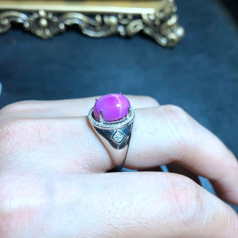 beautiful pink big size Star Ruby ring for Women 925 sterling silver fine jewelry boy girl ring powerful birthday present
beautiful pink big size Star Ruby ring for Women 925 sterling silver fine jewelry boy girl ring powerful birthday present