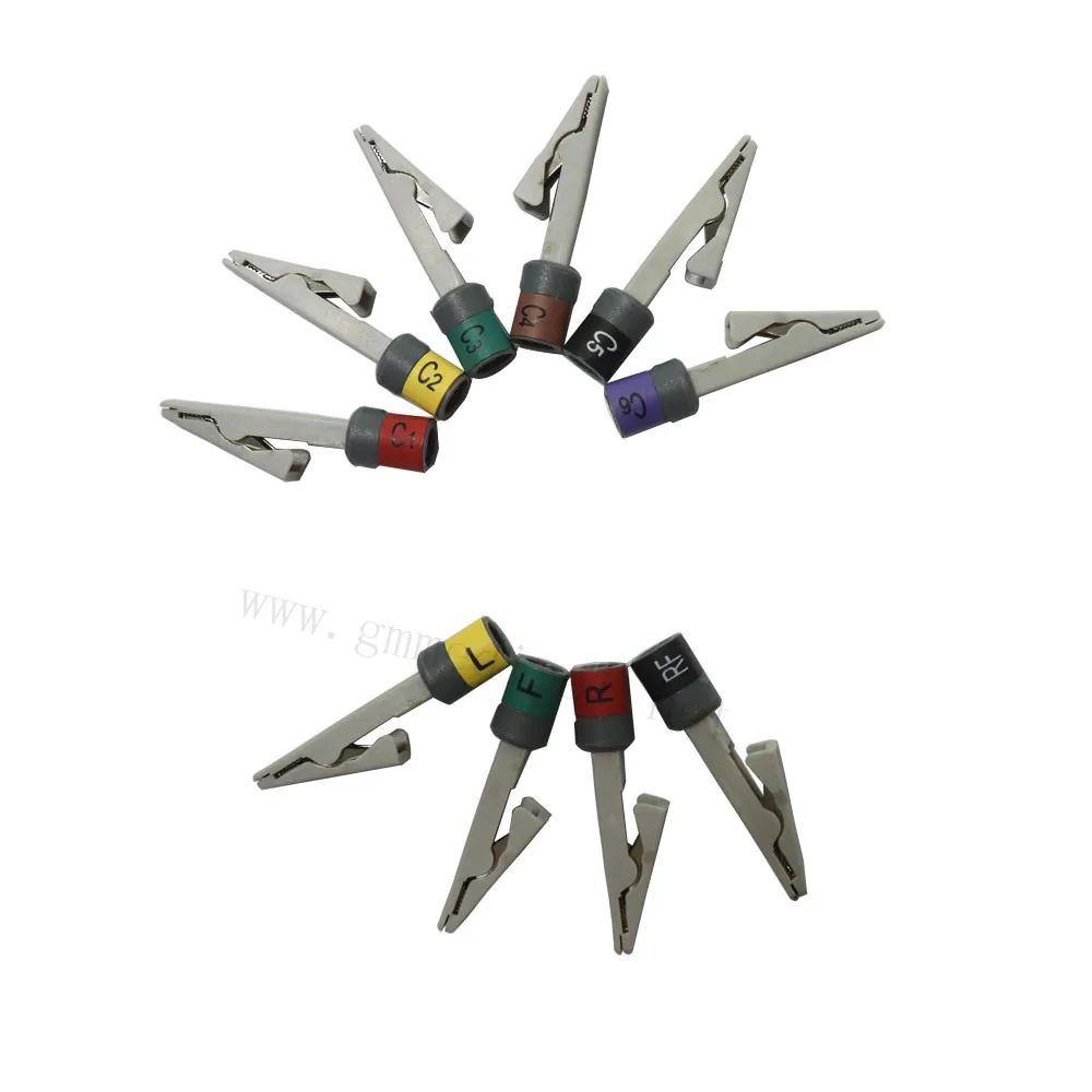ECG elictrode Connector sets,alligator veterinary electrode Clip , 10pcs/set .
ECG elictrode Connector sets,alligator veterinary electrode Clip , 10pcs/set .