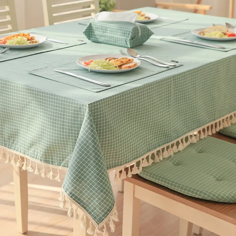 2022 Tablecloth Check Table Cover Fabric French Style Geometric Home Party Decoration
2022 Tablecloth Check Table Cover Fabric French Style Geometric Home Party Decoration