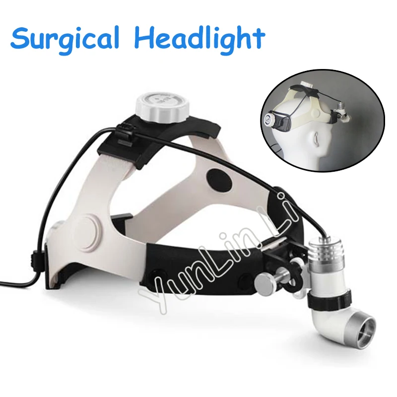 Surgical Headlight Medical LED Dental Light with High Power Light Bulb Head KD-202A-3
Surgical Headlight Medical LED Dental Light with High Power Light Bulb Head KD-202A-3