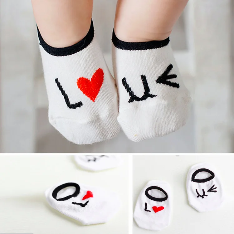 Baby Floor Socks non slip Baby Socks Newborn Children White Kids Socks Cartoon Letter I Love You Short Socks Girls Boys Cotton
Baby Floor Socks non slip Baby Socks Newborn Children White Kids Socks Cartoon Letter I Love You Short Socks Girls Boys Cotton