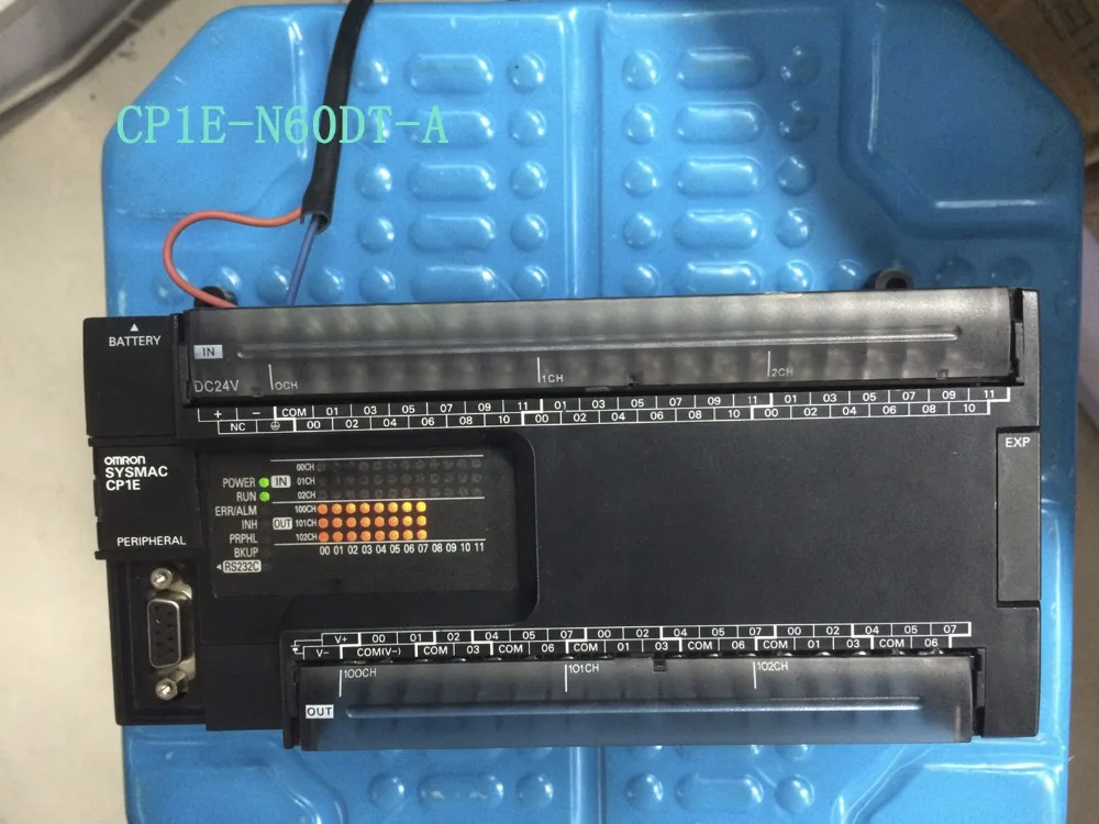 New original 36 DI 24 DO Transistor CP1E-N60DT-A unit AC100-240V PLC Programmable Logic Controller well tested working
New original 36 DI 24 DO Transistor CP1E-N60DT-A unit AC100-240V PLC Programmable Logic Controller well tested working