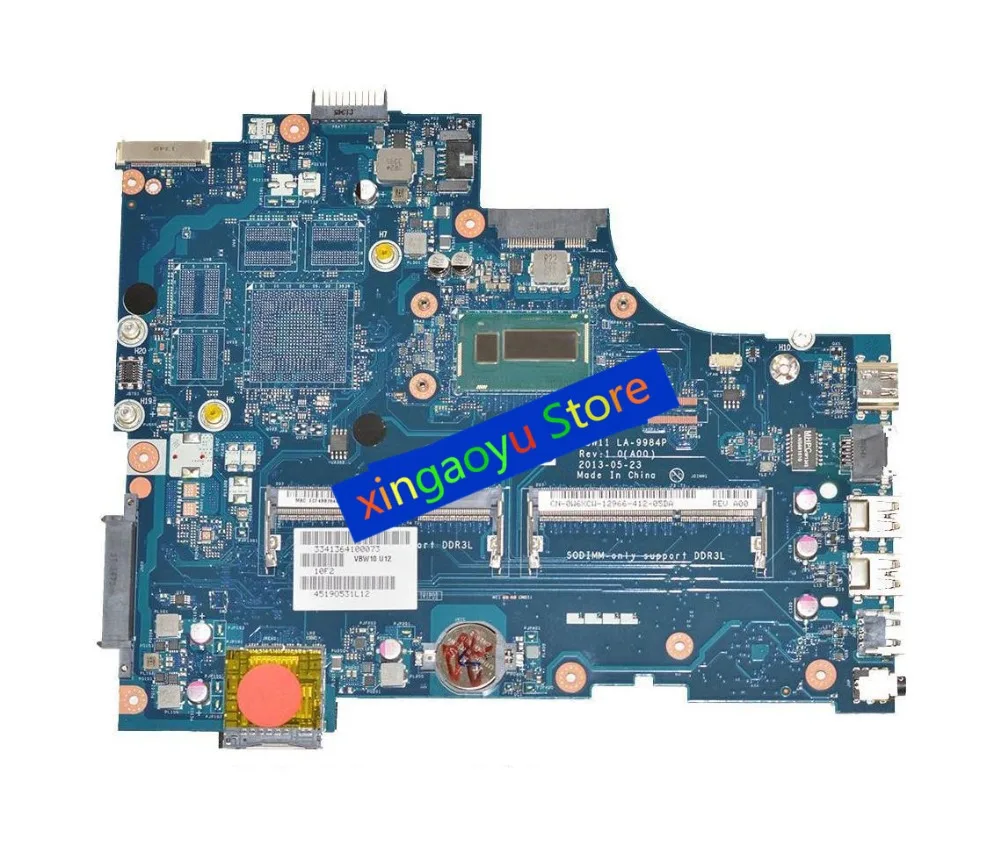 Материнская плата для ноутбука Dell Inspiron 3737 5737 W6XCW 0W6XCW CN-0W6XCW LA-9984P DDR3L
Материнская плата для ноутбука Dell Inspiron 3737 5737 W6XCW 0W6XCW CN-0W6XCW LA-9984P DDR3L