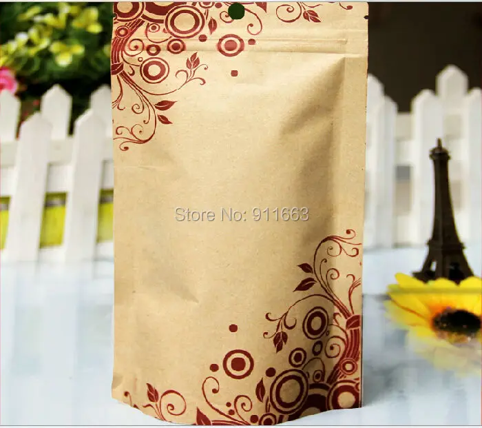 14cmx22cm*0.14mm+4cm,100pcs. Reclosable Zipper Printing Craft paper Bag,Self -Sealed Bag,Tea bag,standing pouch
14cmx22cm*0.14mm+4cm,100pcs. Reclosable Zipper Printing Craft paper Bag,Self -Sealed Bag,Tea bag,standing pouch