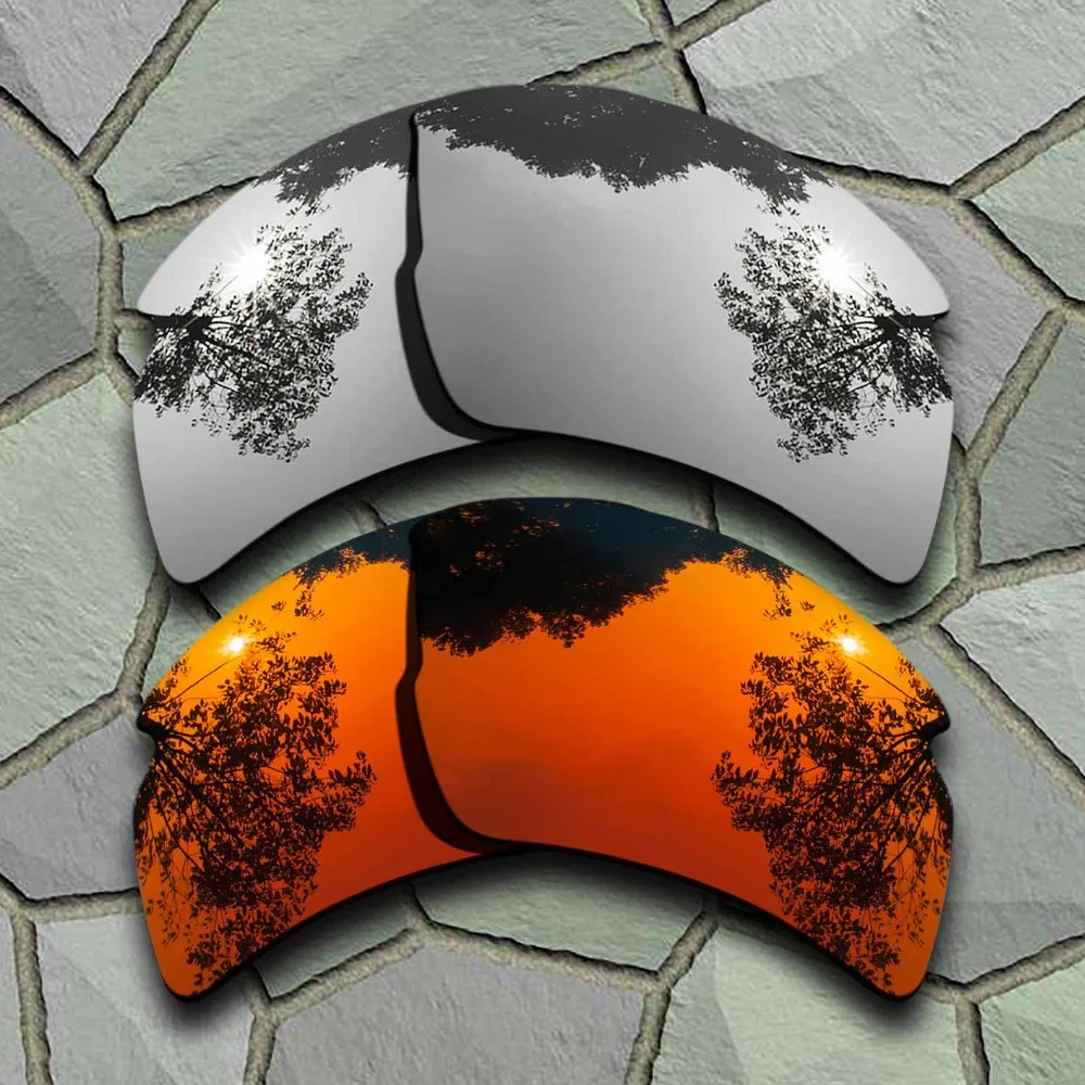 Chrome&Red Orange Sunglasses Polarized Replacement Lenses for Oakley Flak 2.0 XL
Chrome&Red Orange Sunglasses Polarized Replacement Lenses for Oakley Flak 2.0 XL