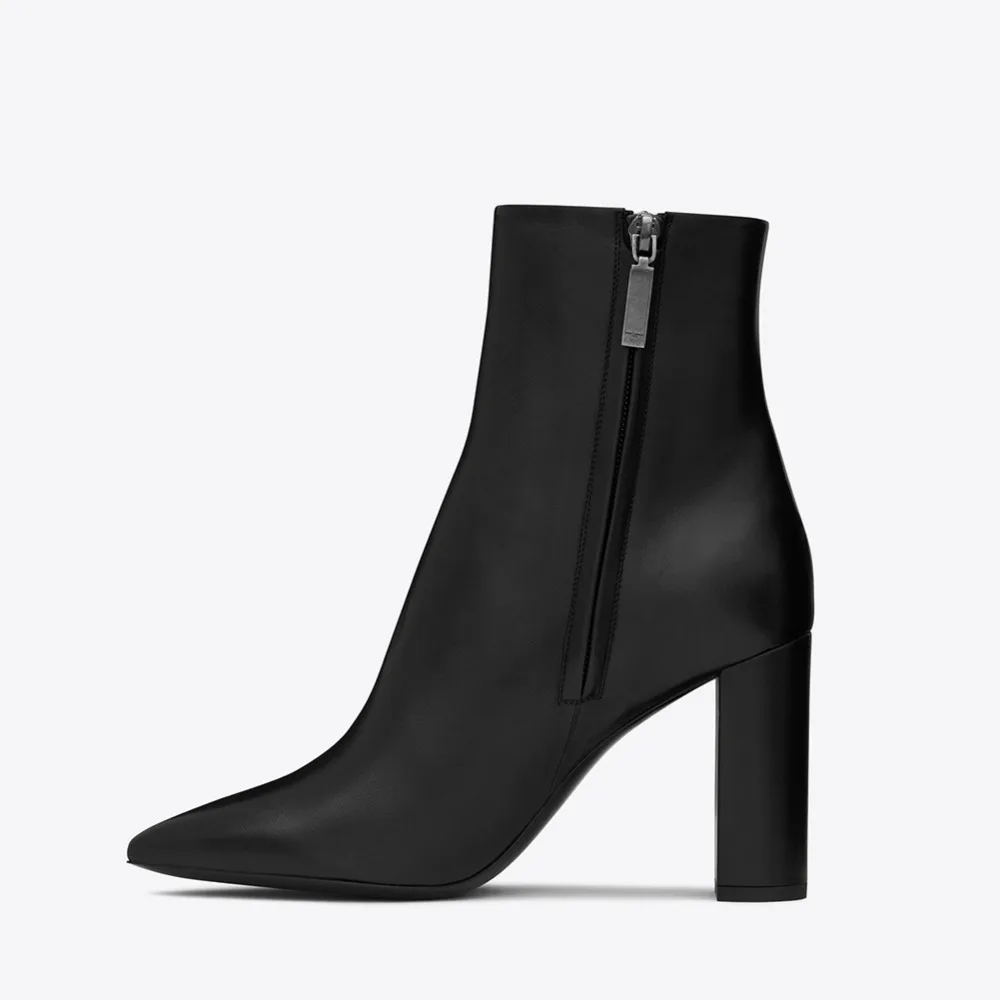 new 2022 autumn winter boots women black leather Motorcycle boots zipper pointed toe ladies shoes rome high heels ankle boots
new 2022 autumn winter boots women black leather Motorcycle boots zipper pointed toe ladies shoes rome high heels ankle boots