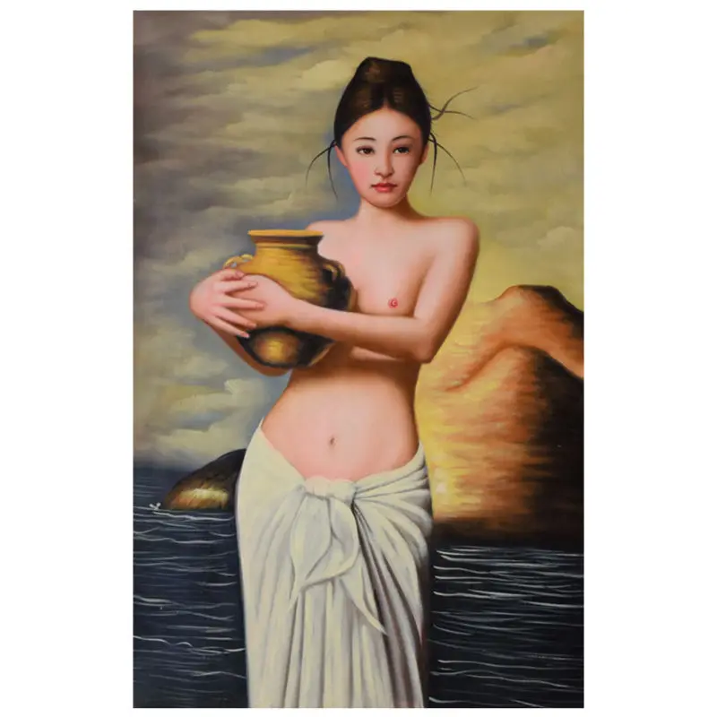 Canvas oil painting Hand painted Sexy Woman Nude Picture Wall Art Painting Original Home Decoration
Canvas oil painting Hand painted Sexy Woman Nude Picture Wall Art Painting Original Home Decoration