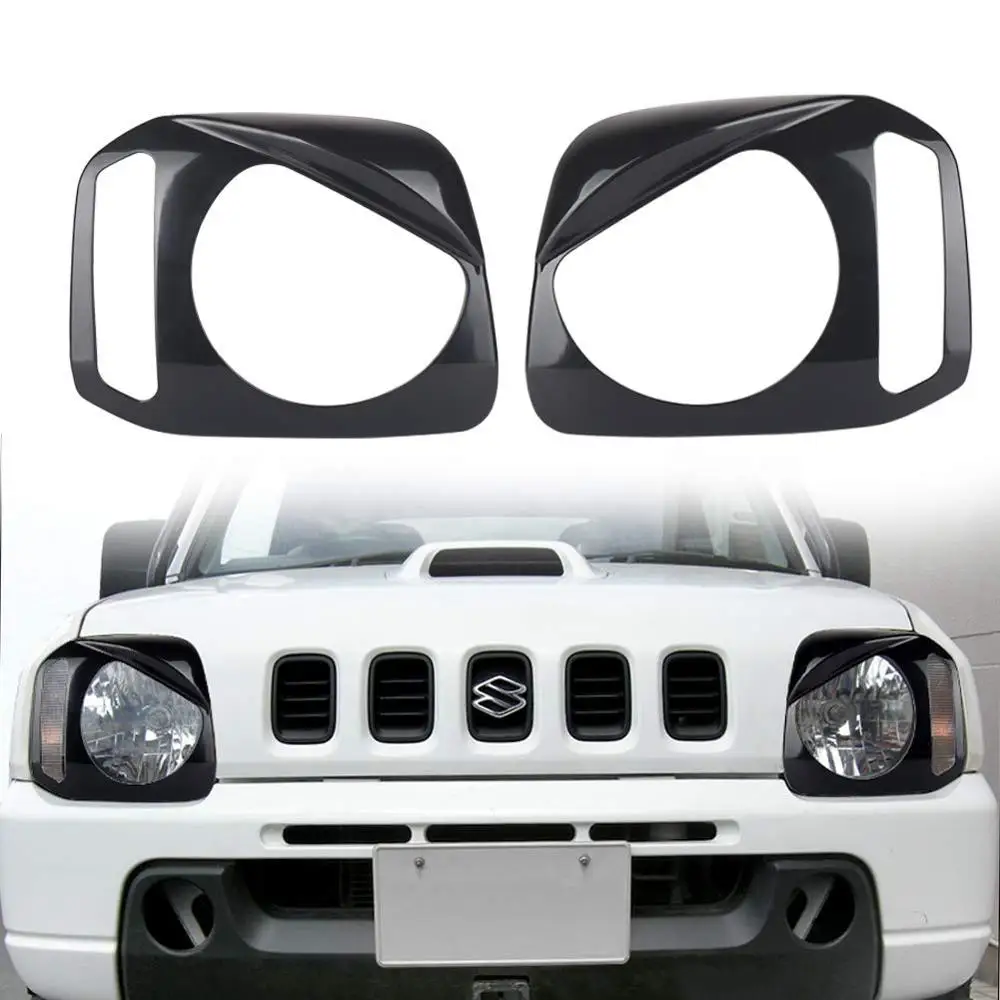 MOVOTOR ABS Car Front Headlight Covers Front Lamp Hoods Cover for Suzuki-Jimny JB23 JB33 JB43
MOVOTOR ABS Car Front Headlight Covers Front Lamp Hoods Cover for Suzuki-Jimny JB23 JB33 JB43