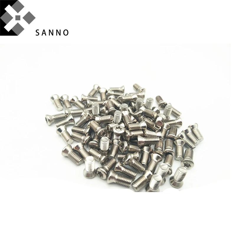High hardness screw M2.5 / M3 / M4 / M3.5 / M5 milling cutter holder parts screws button head for face milling cutter
High hardness screw M2.5 / M3 / M4 / M3.5 / M5 milling cutter holder parts screws button head for face milling cutter