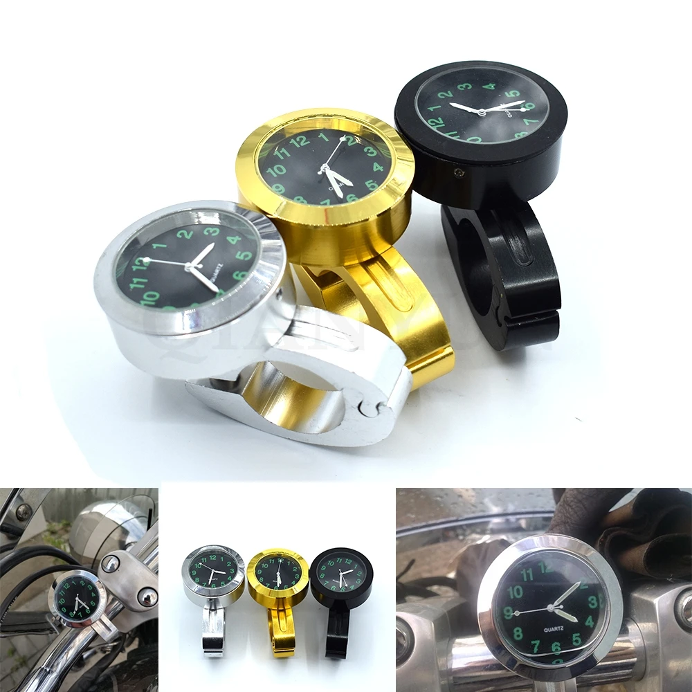 Universal 7/8" Motorcycle Accessory Handlebar Mount Clock Watch Black/Gold/Silver For KTM 690 DUKE 990 1290 SUPER DUKE RC8/R
Universal 7/8" Motorcycle Accessory Handlebar Mount Clock Watch Black/Gold/Silver For KTM 690 DUKE 990 1290 SUPER DUKE RC8/R