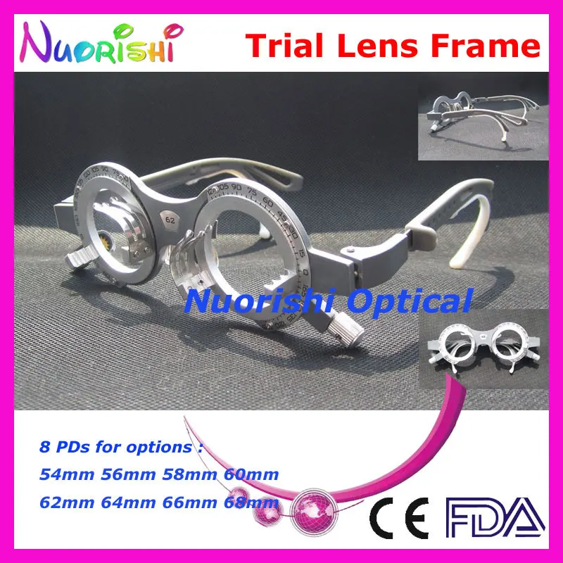 XD11 1pcs Fixed PD Distance Optical Trial Lens Frame 54mm to 68mm 
XD11 1pcs Fixed PD Distance Optical Trial Lens Frame 54mm to 68mm
